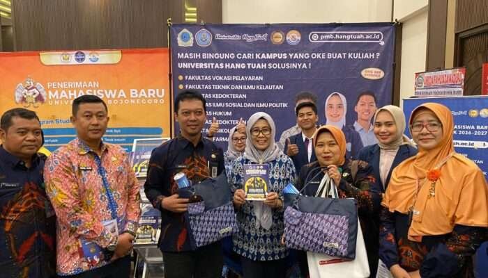 Campus Expo MGBK Pamekasan, Universitas Hang Tuah Kenalkan Kampus Laut Biru