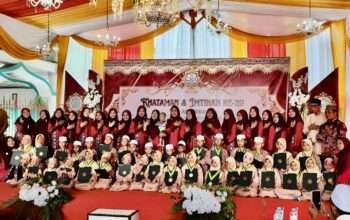 TPQ AN Nawawi Gedongan Wadungasri Gelar Khataman & Imtihan Ke-29 di Masjid Kauman Gedongan Wadungasri Waru Sidoarjo