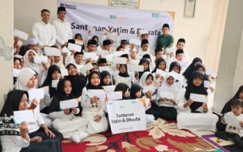 BSI Maslahat Salurkan 5.000 Santunan Anak Yatim dan Dhuafa di Seluruh Indonesia, Termasuk di Pondok Pesantren Bismar Al Mustaqim Surabaya